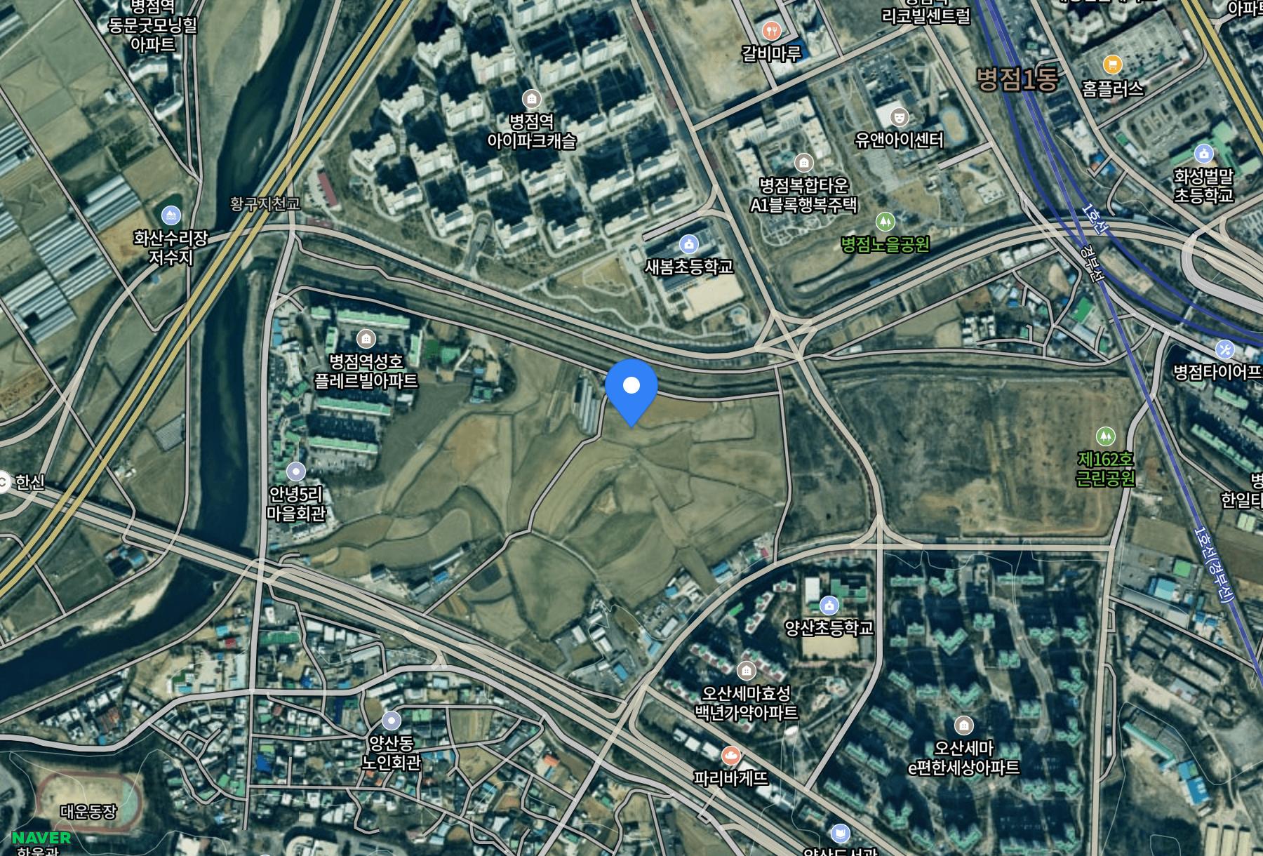오산헤리티지자이 1단지 · 무순위 주변 교통 지도